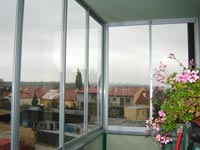 zasklení balkónu